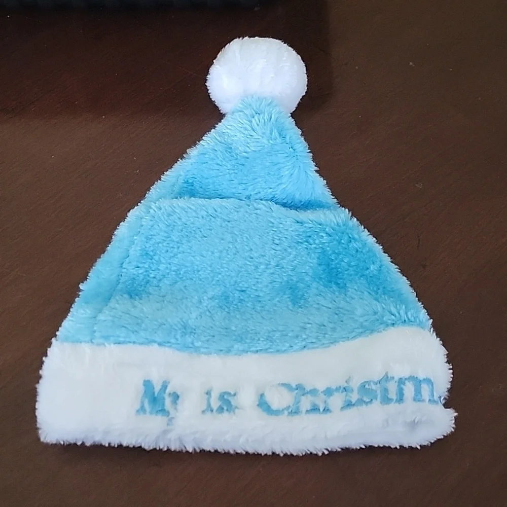 (J11) Boy My 1st Christmas hat